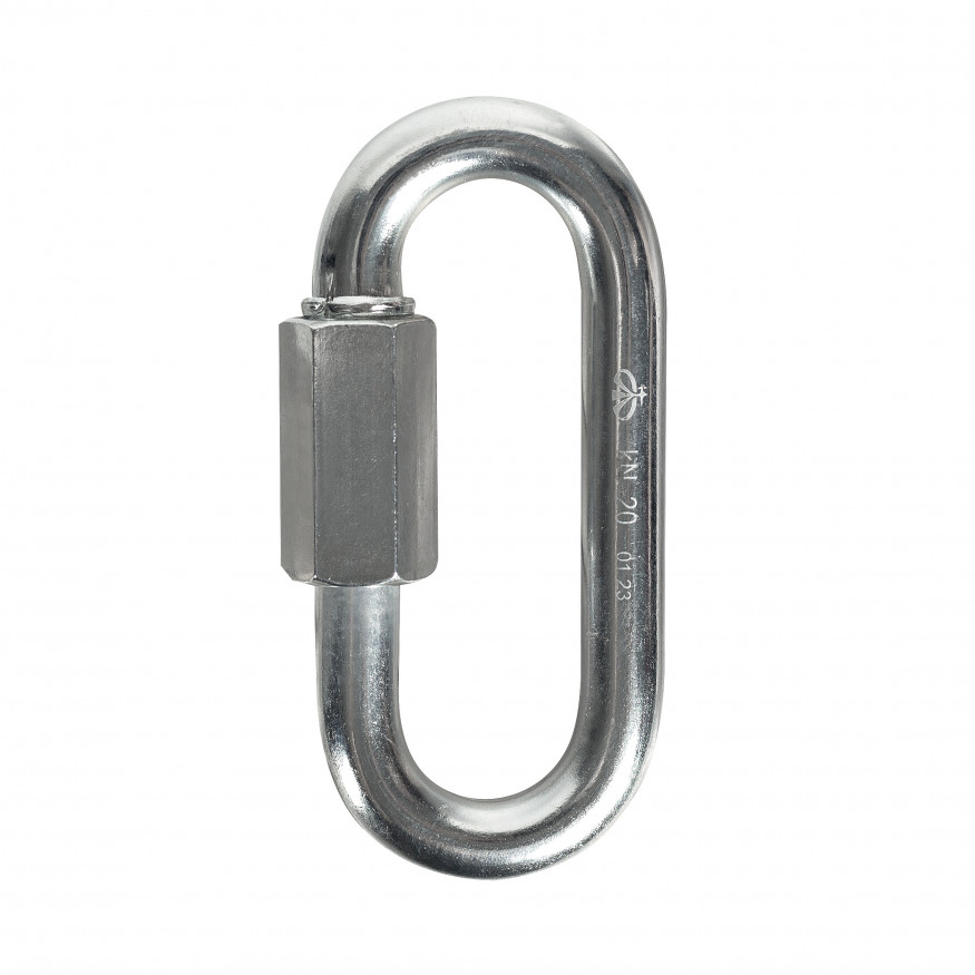 Карабин овальный резьбовой, диаметр, 10 мм цинк