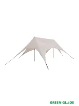 Тент садовый звезда 72603 8,5х8х2,6 м Oxford, Green Glade
