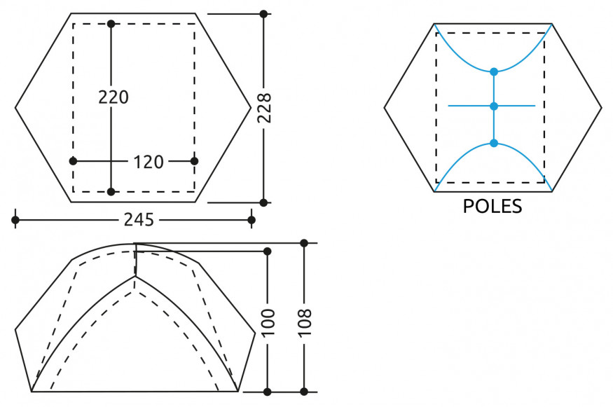 Палатка MINIMA 2 EVO, CAMP