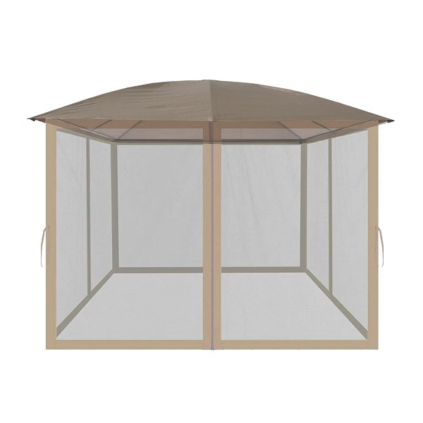 Шатер-беседка 1067 3х3х2,6/2м полиэстер, Green Glade