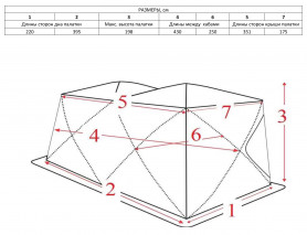 Палатка зимняя Higashi Double Pyramid Extreme