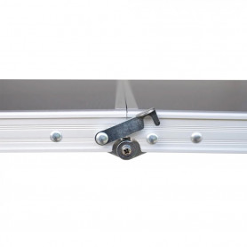 Стол складной  (120*60*50/70 см, алюминий)