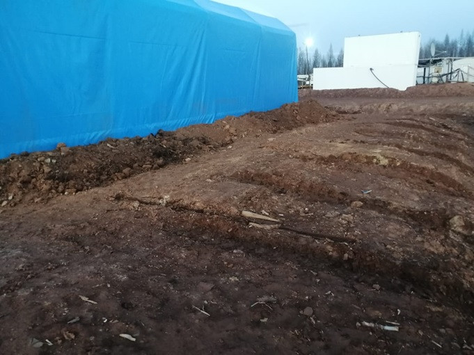 Палатка для ремонта техники АНГАРа - 150 (площадь 150 кв.м.)