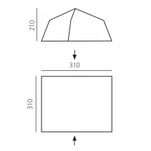 Палатка-шатер Comfort, Btrace