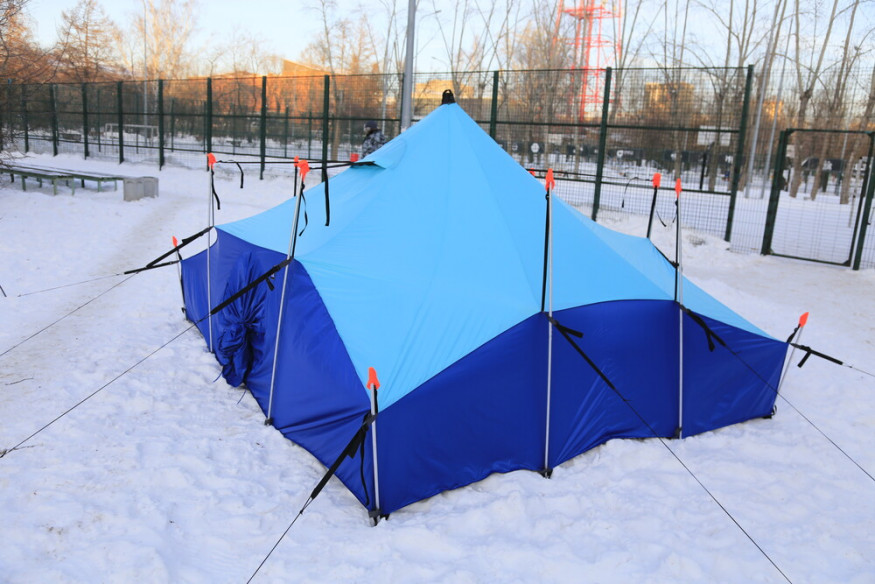 Палатка-шатер Век Валкаран-8 двухслойная