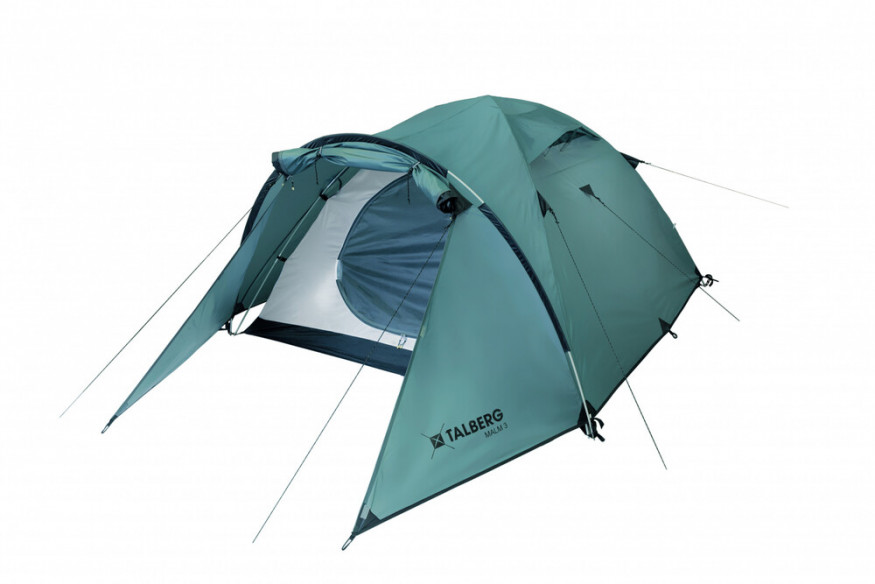 Палатка TALBERG Malm 4, четырехместная, зеленый цвет
