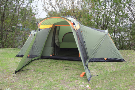 Палатка быстросборная 6-местная 4+2 CAMP
