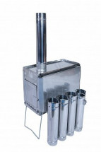 Печь походная Век Стандарт стационарный экран