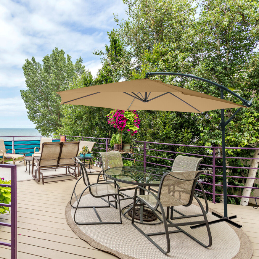 Зонт садовый (d=3 м) светло-коричневый, 6003, Green Glade