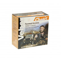Бинокль Veber Classic БПЦ 7x50 VL черный, кожа